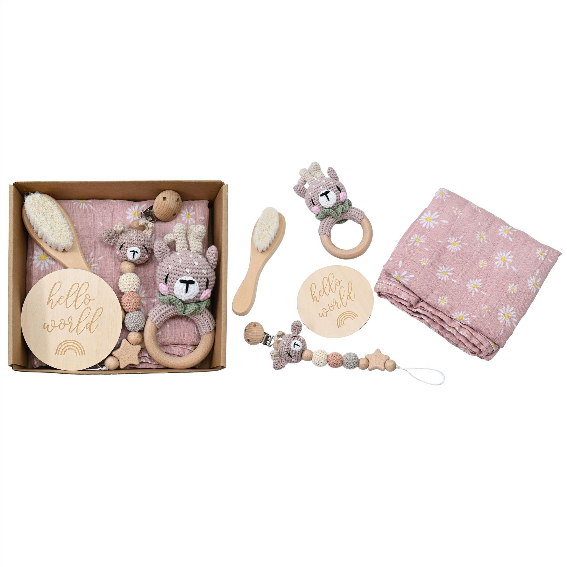 Baby Newborn Gift Rattle Drum Suit