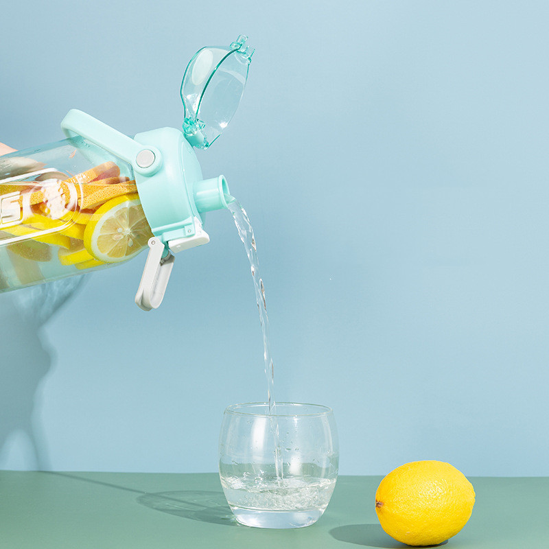 Large Capacity Water Cup Outdoor Fitness Sports Plastic