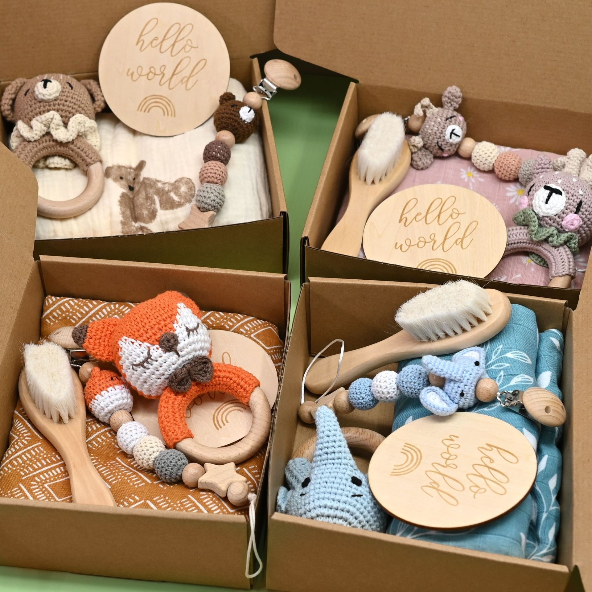 Baby Newborn Gift Rattle Drum Suit